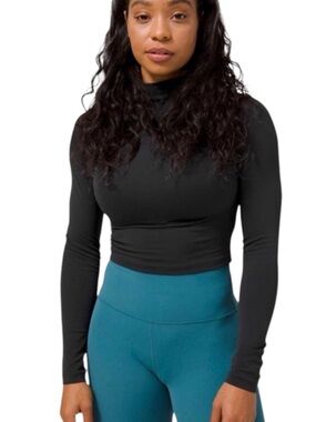 Lululemon All Aligned Mock Neck Long Sleeve Size 2